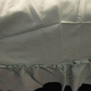 Mint Green 90" Round Tablecloth with Ruffle